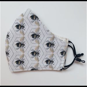 Bees Cotton Face Mask